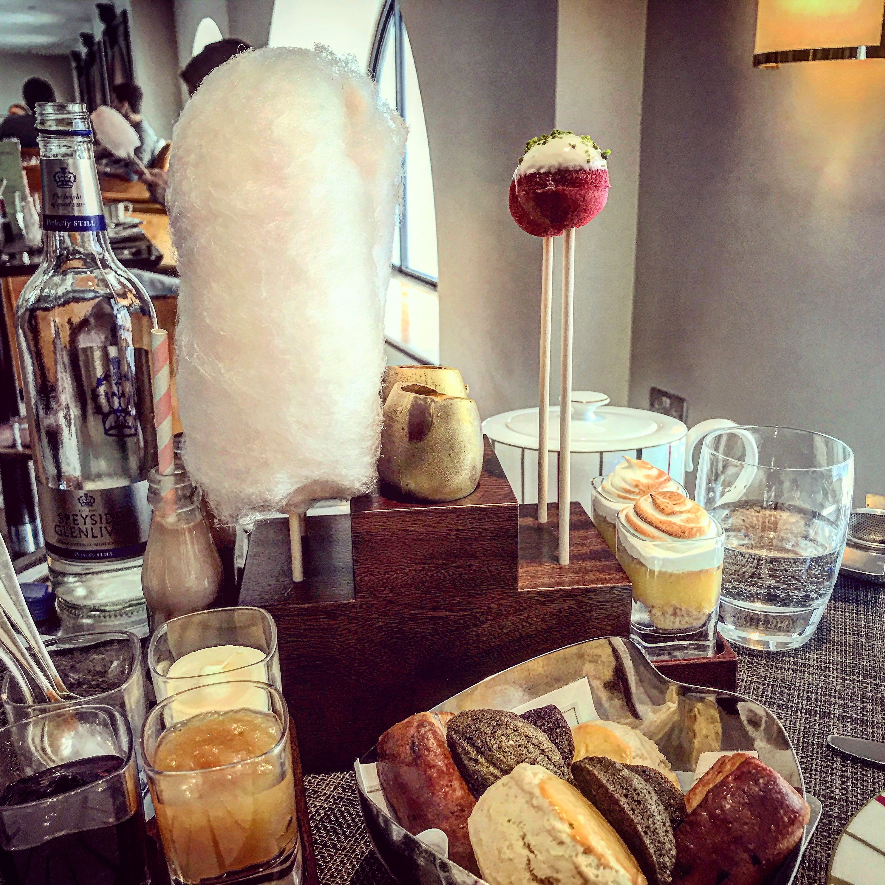 Afternoon Tea at One Aldwych with the theme as Charlie and the Chocolate Factory