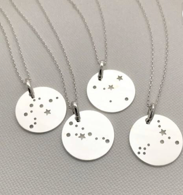 Bridesmaid Gift Guide - Sterling Silver Constellation Necklace