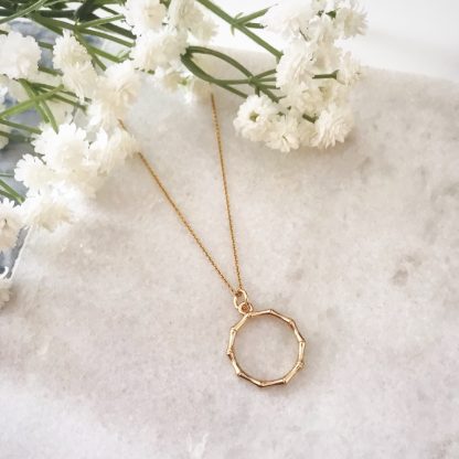 Willow Gold Wreat Necklace