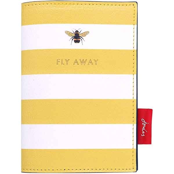 Joules 'Fly Away' Bee Passport Cover