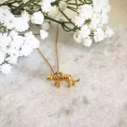 Nala Gold Leopard Necklace