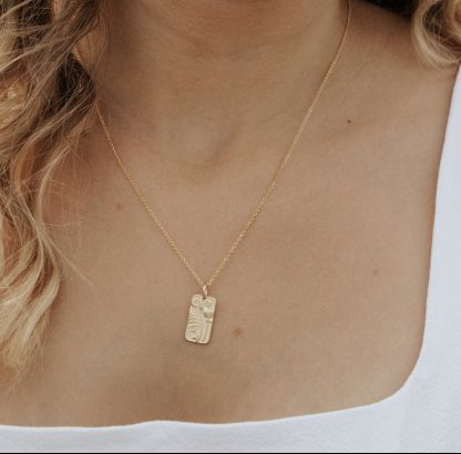 Meredith Wildflower Gold Necklace