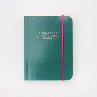 Caroline Gardner Chunky A6 Green Notebook