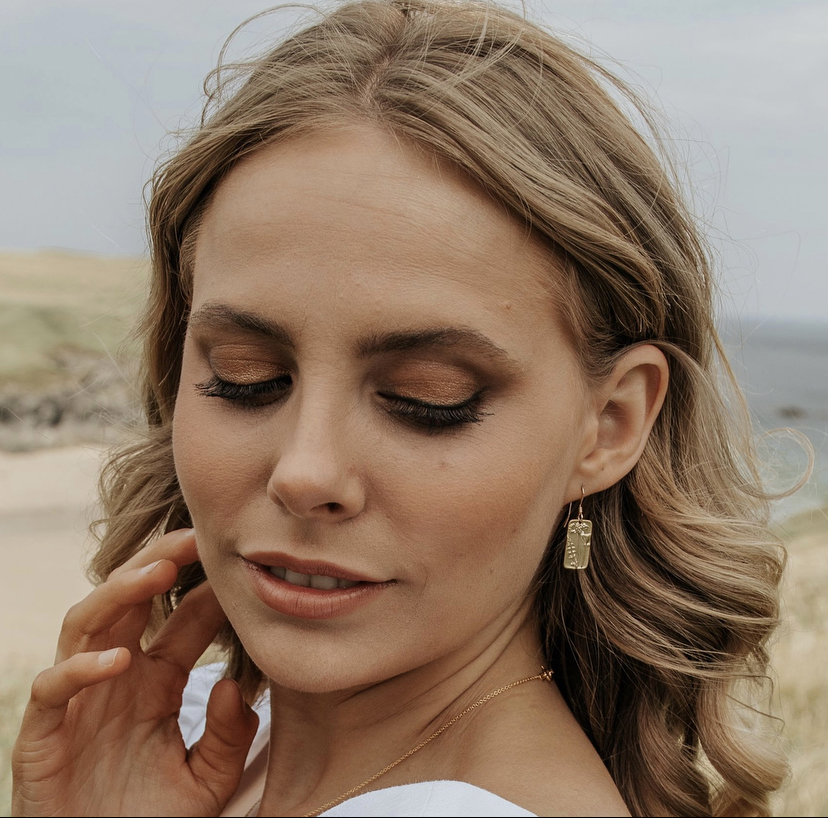 Meredith Wildflower Gold Earrings