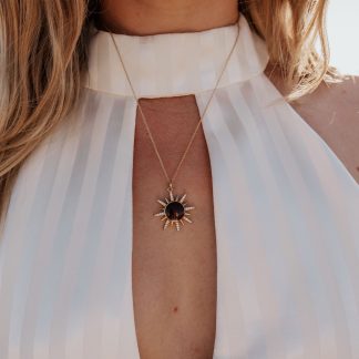 Solaris Sunburst Necklace