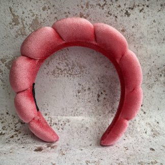 Claudette Watermelon Pink Cloud Headband